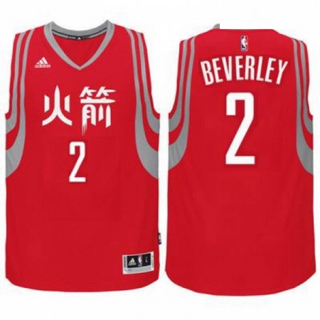 adidas Houston Rockets 2 Patrick Beverley Red Chinese New Year Swingman Jersey