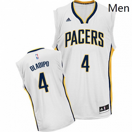 Mens Adidas Indiana Pacers 4 Victor Oladipo Swingman White Home 