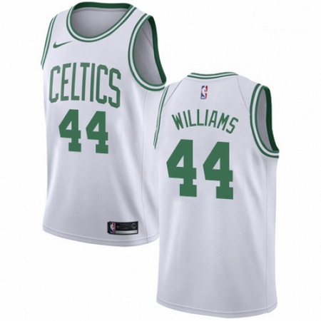 Mens Nike Boston Celtics 44 Robert Williams Swingman White NBA J