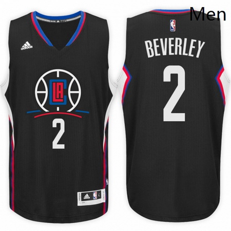 Los Angeles Clippers 2 Patrick Beverley Alternate Black New Swingman Stitched NBA Jersey