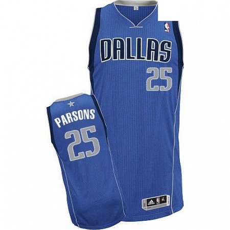 Revolution 30 Mavericks 25 Chandler Parsons Sky Blue Stitched NBA Jersey