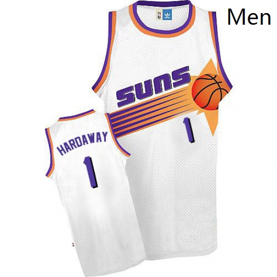 Mens Adidas Phoenix Suns 1 Penny Hardaway Swingman White Throwba