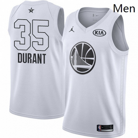 Mens Nike Jordan Golden State Warriors 35 Kevin Durant Swingman 