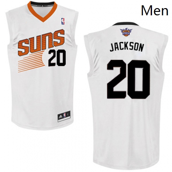 Mens Adidas Phoenix Suns 20 Josh Jackson Authentic White Home NB