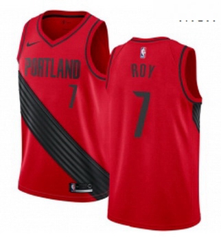 Mens Nike Portland Trail Blazers 7 Brandon Roy Swingman Red Alternate NBA Jersey Statement Edition