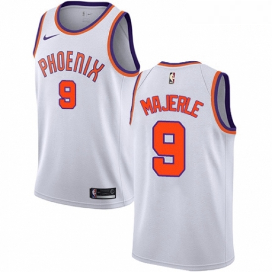 Mens Nike Phoenix Suns 9 Dan Majerle Authentic NBA Jersey Association Edition