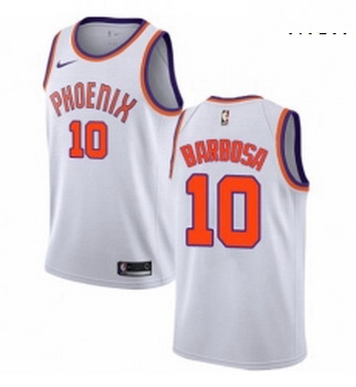 Mens Nike Phoenix Suns 10 Leandro Barbosa Swingman NBA Jersey Association Edition