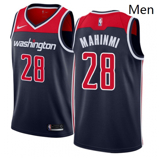 Mens Nike Washington Wizards 28 Ian Mahinmi Swingman Navy Blue N