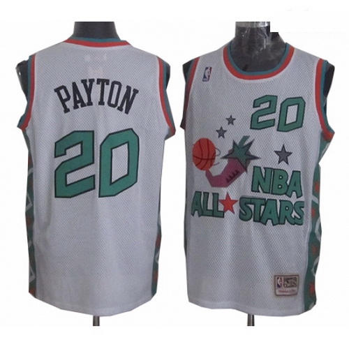 Mens Mitchell and Ness Oklahoma City Thunder 20 Gary Payton Swin