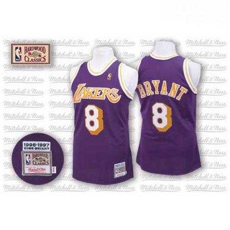 Mens Mitchell and Ness Los Angeles Lakers 8 Kobe Bryant Swingman