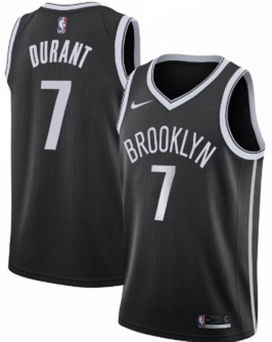 Men Brooklyn Nets #7 Kevin Durant Nike Swingman Jersey