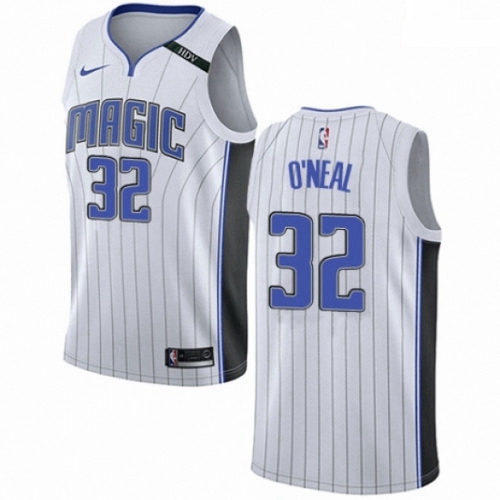 Mens Nike Orlando Magic 32 Shaquille ONeal Authentic NBA Jersey 