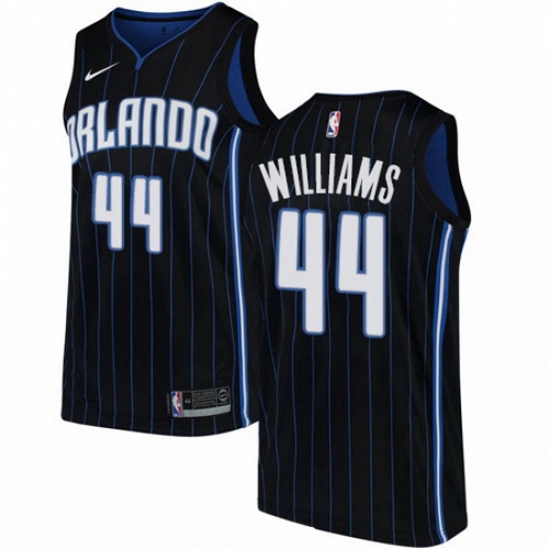 Mens Nike Orlando Magic 44 Jason Williams Authentic Black Altern