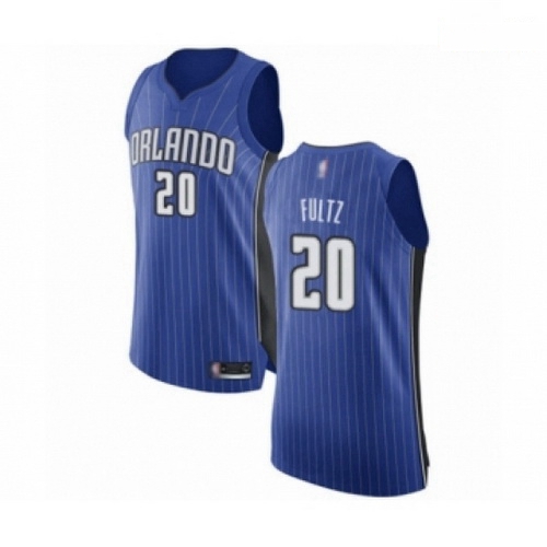 Mens Orlando Magic 20 Markelle Fultz Authentic Royal Blue Basketball Jersey Icon Edition