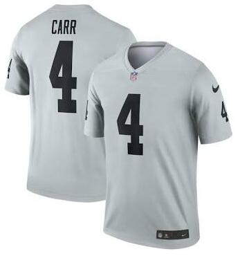 Raiders 4 CARR Jersey