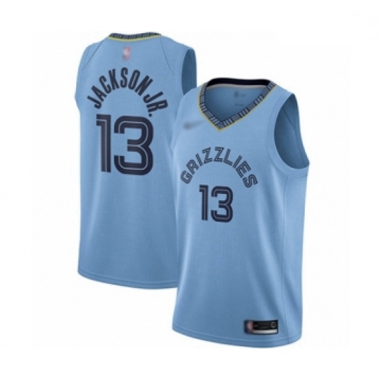 Grizzlies 13 Jaren Jackson Jr  Light Blue Basketball Swingman St