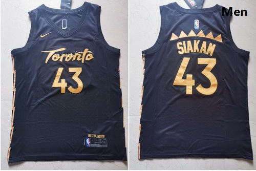 Raptors 43 Pascal Siakam Black 2019 20 City Edition Nike Swingman Jersey