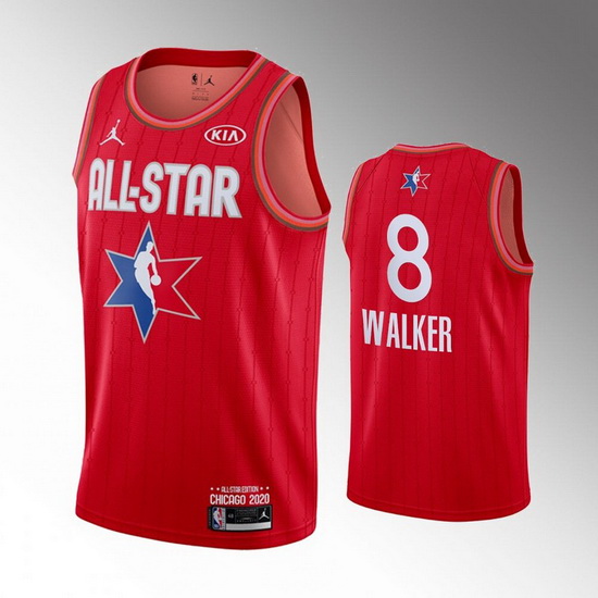 Celtics 8 Kemba Walker Red 2020 NBA All Star Jordan Brand Swingm