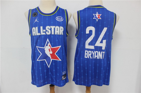 Lakers 24 Kobe Bryant Blue 2020 NBA All Star Jordan Brand Swingman Jerseys