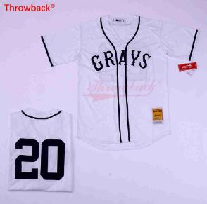 Grays Negro League 20 Baseball Jersey