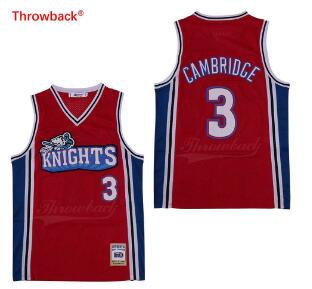 Lil Bow Wow LA Knights Movie Basketball Jersey Red 3 Cambridge