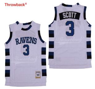 One Tree Hill Scott Ravens Movie jersey 3 White