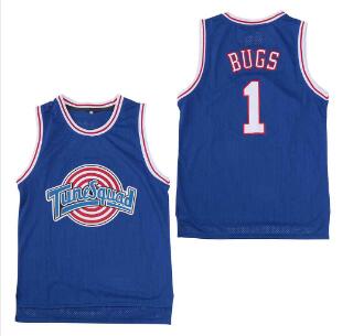 Tune Squad Space Movie jersey Blue 1 Bugs