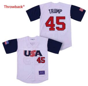 USA National Team 45 Trump Base Ball Jersey