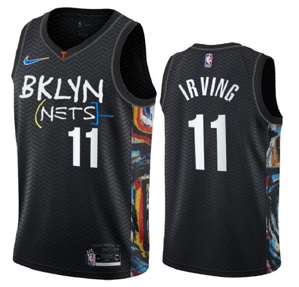 Youth Brooklyn Nets 11 Kevin Irving 2020 New City Edition NBA Jersey