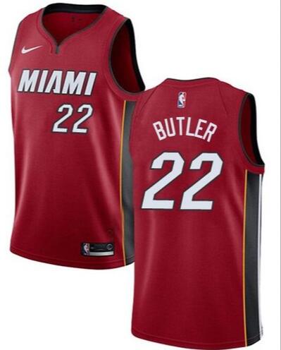 Men Miami Heat Jimmy Butler Red Swingman Jersey