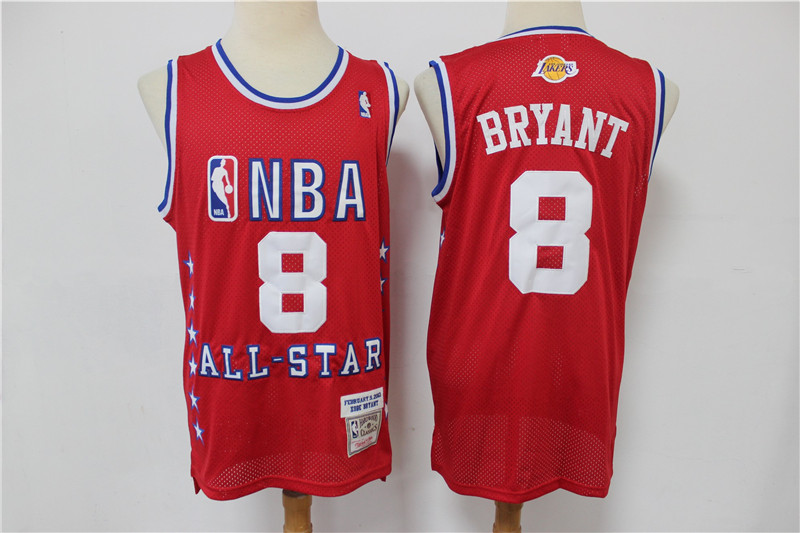 Men 2003 All Star Kobe Bryant Throwback Jersey