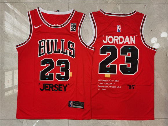 Men Chicago Bulls 23 Michael Jordan Red Nike  85  Swingman Jersey