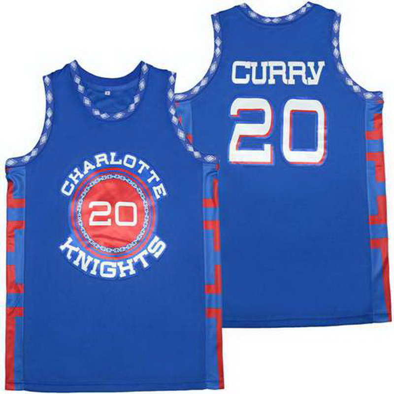 #20 STEPHEN CURRY BLUE ALTERNATE BASKETBALL JERSEY