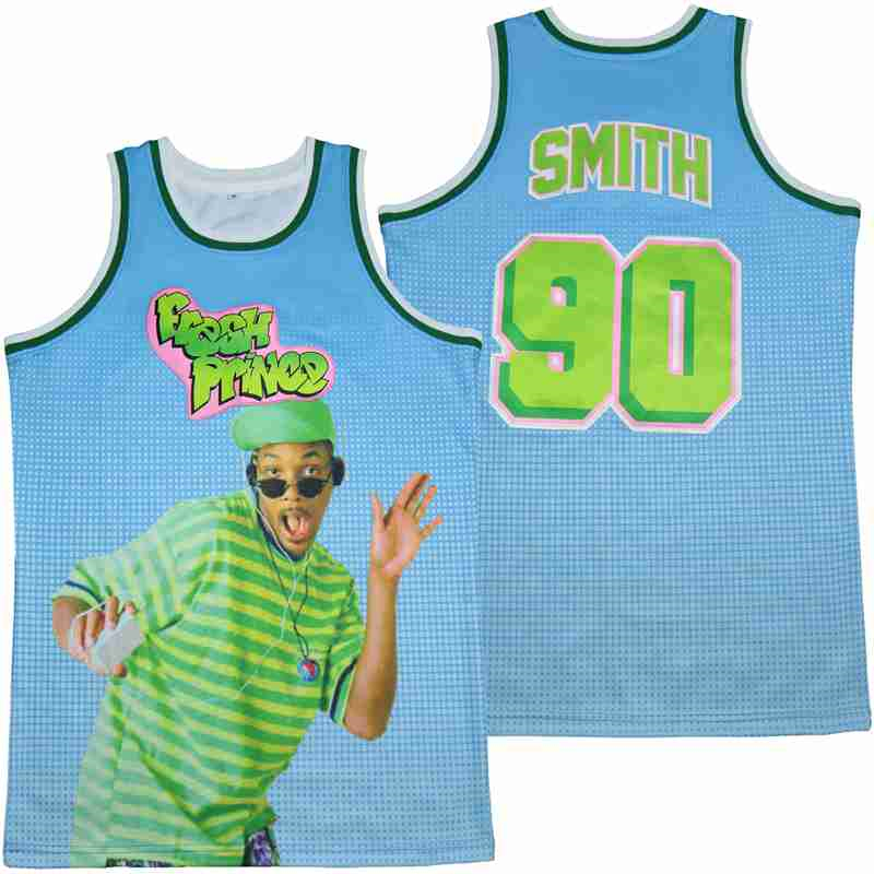 #90 FRESH PRINCE BASKETBALL JERSEY 148