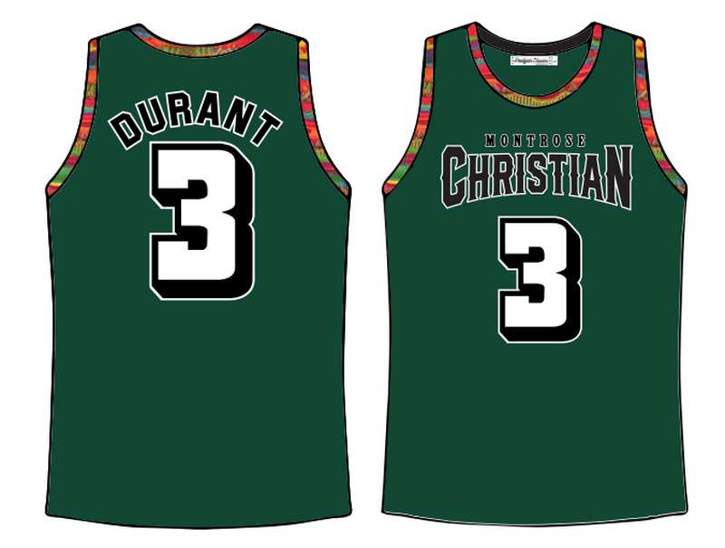 3# KEVIN DURANT MCDONALDS ULA ALTERNAT BASKETBALL JERSEY5