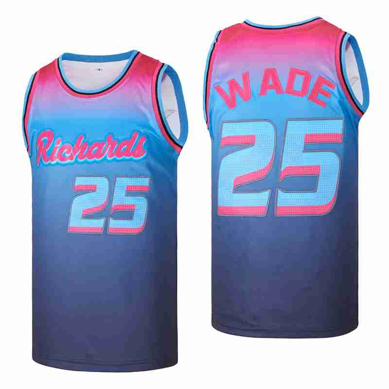 25# DWAYNE WADE HIGH SCHOOL BASKETBALL CITY JERSEY