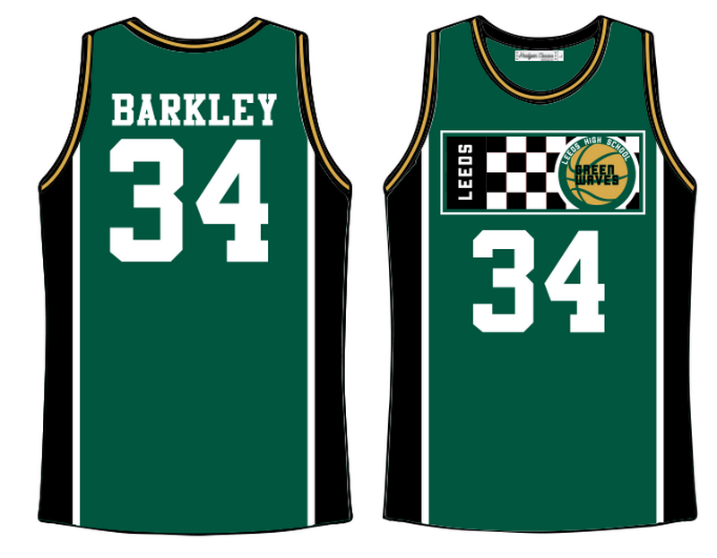 34# CHARLES BARKLEY ALTERNATE HIGH SCHOOL BASKETBALL JERSEY