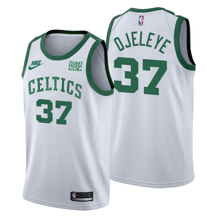 Men Boston Celtics 37 Semi Ojeleye Men Nike Releases Classic Edition NBA 75th Anniversary Jersey Whi