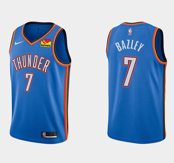 Men-27s-Oklahoma-City-Oklahoma City Thunder--237-Darius-Bazley-Blue-Stitched-Basketball-Jersey-5019-