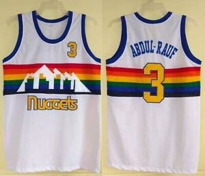 DENVER NUGGETS MAHMOUD ABDUL-RAUF ROAD CLASSICS BASKETBALL Jersey White