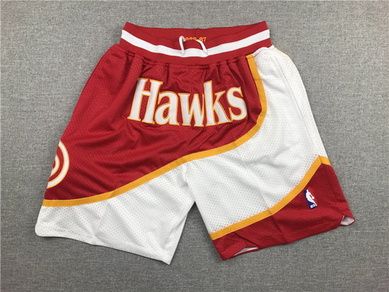 Atlanta Hawks Basketball Shorts 001