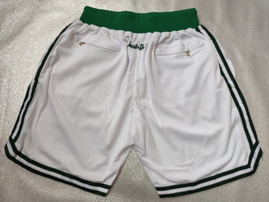 Boston Celtics Basketball Shorts 012