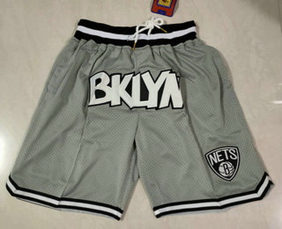 Brooklyn Nets Basketball Shorts 010