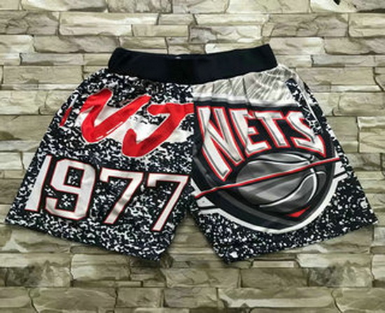 Brooklyn Nets Basketball Shorts 017