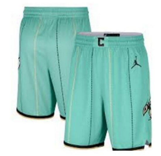 Charlotte Hornets Basketball Shorts 004