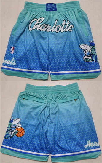 Charlotte Hornets Basketball Shorts 007