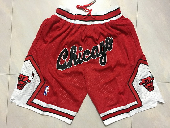 Chicago Bulls Basketball Shorts 005