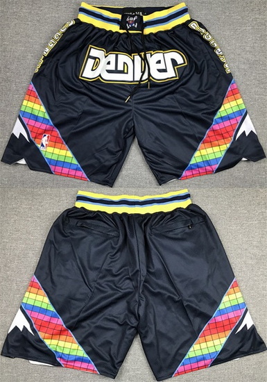 Denver Nuggets Basketball Shorts 017