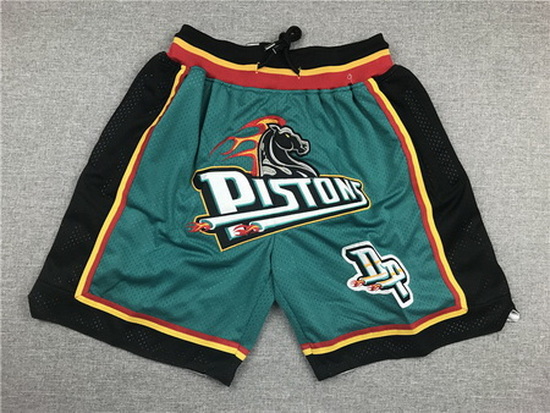 Detroit Pistons Basketball Shorts 001