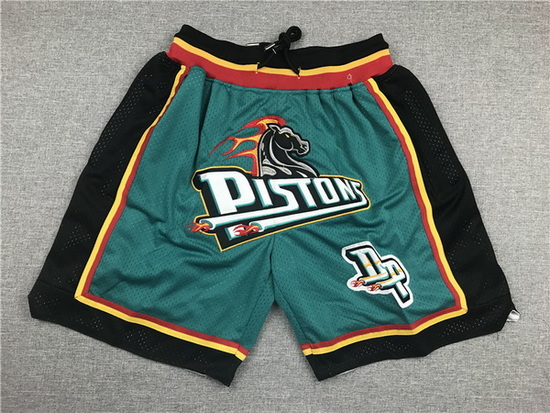 Detroit Pistons Basketball Shorts 002